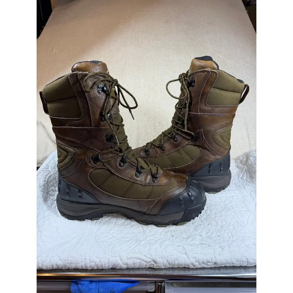 Irish Setter by Red Wing Men's Brown 13 Leather Waterproof Lace Up Hunting Boots